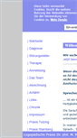 Mobile Screenshot of praxis-meilinger.de